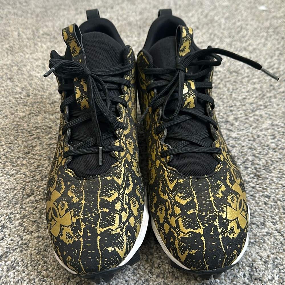 Under Armour Spotlight Lux Suede Football Cleats Mens Size 11